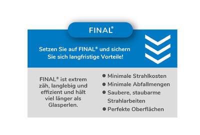 FINAL Strahlmittel Vorteile eine wirtschaftliche Alternative zur Glasperle